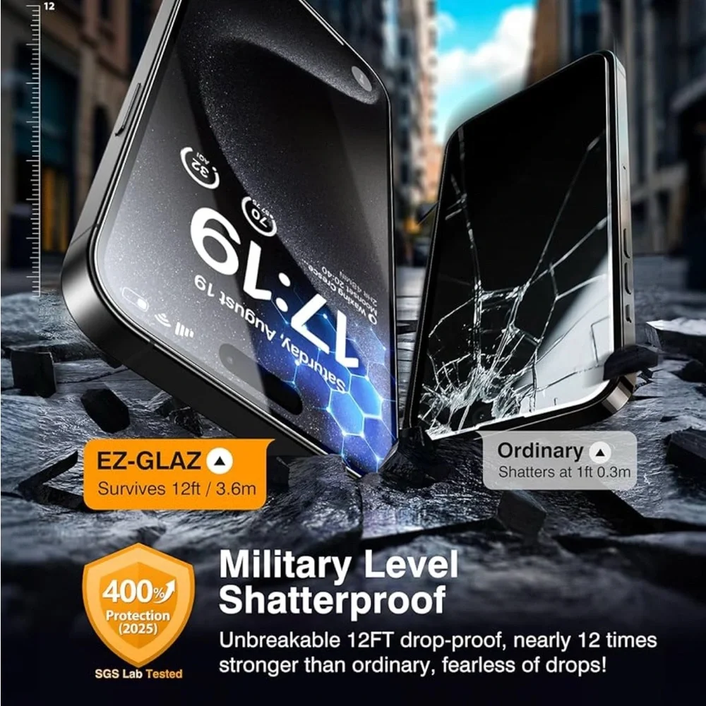 EZ-GLAZ Tempered Glass Screen Protector